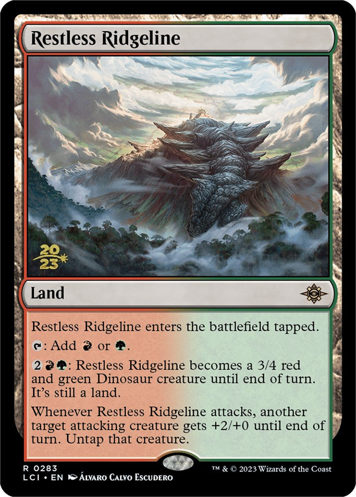 Restless Ridgeline [The Lost Caverns of Ixalan Prerelease Cards] - Trinity Hobby