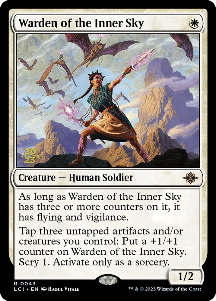 Warden of the Inner Sky [The Lost Caverns of Ixalan Prerelease Cards] - Trinity Hobby