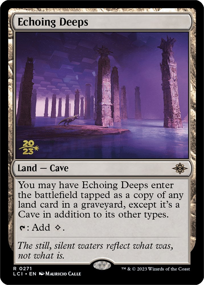 Echoing Deeps [The Lost Caverns of Ixalan Prerelease Cards] - Trinity Hobby