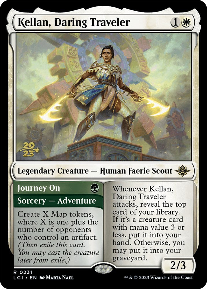 Kellan, Daring Traveler [The Lost Caverns of Ixalan Prerelease Cards] - Trinity Hobby
