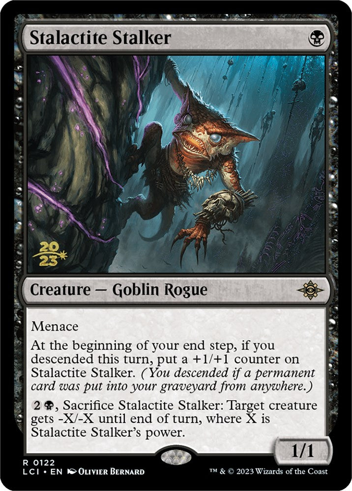 Stalactite Stalker [The Lost Caverns of Ixalan Prerelease Cards] - Trinity Hobby