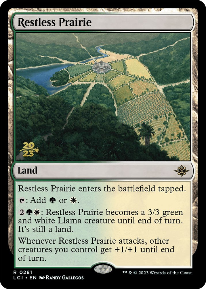 Restless Prairie [The Lost Caverns of Ixalan Prerelease Cards] - Trinity Hobby