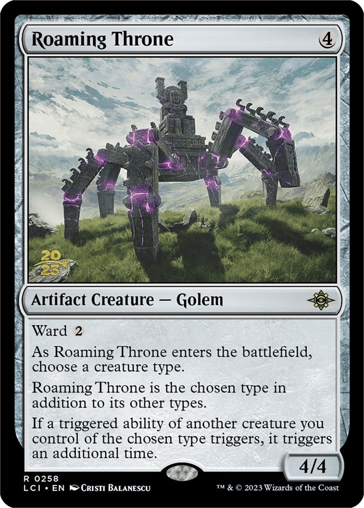 Roaming Throne [The Lost Caverns of Ixalan Prerelease Cards] - Trinity Hobby