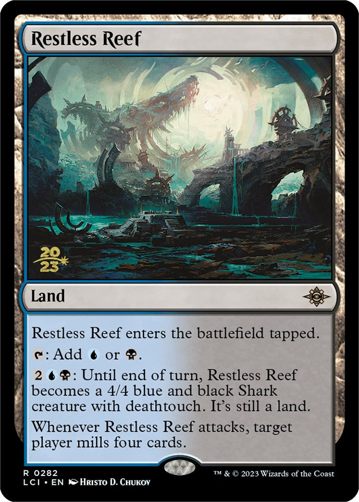 Restless Reef [The Lost Caverns of Ixalan Prerelease Cards] - Trinity Hobby