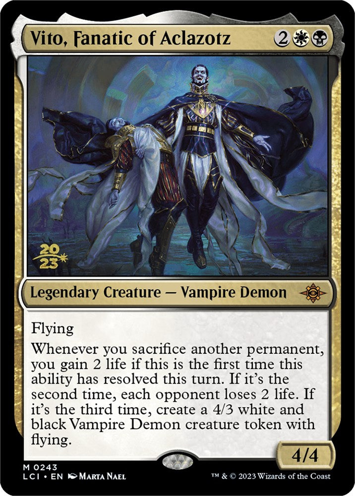 Vito, Fanatic of Aclazotz [The Lost Caverns of Ixalan Prerelease Cards] - Trinity Hobby