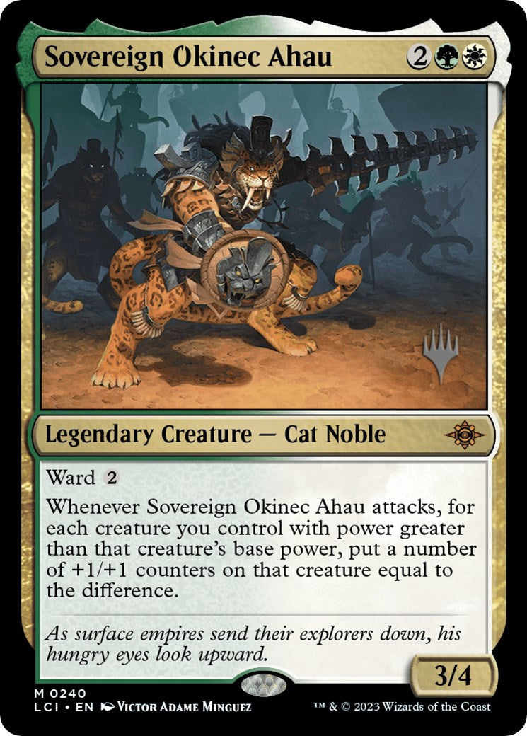 Sovereign Okinec Ahau (Promo Pack) [The Lost Caverns of Ixalan Promos] - Trinity Hobby