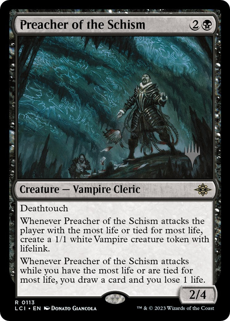 Preacher of the Schism (Promo Pack) [The Lost Caverns of Ixalan Promos] - Trinity Hobby