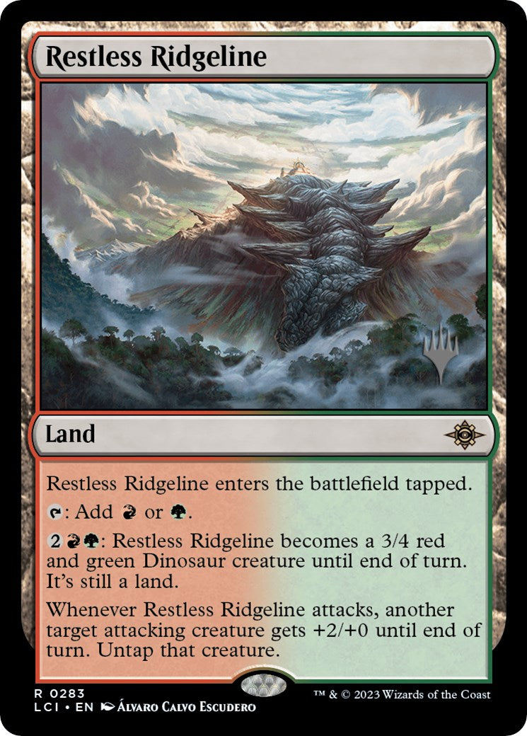 Restless Ridgeline (Promo Pack) [The Lost Caverns of Ixalan Promos] - Trinity Hobby