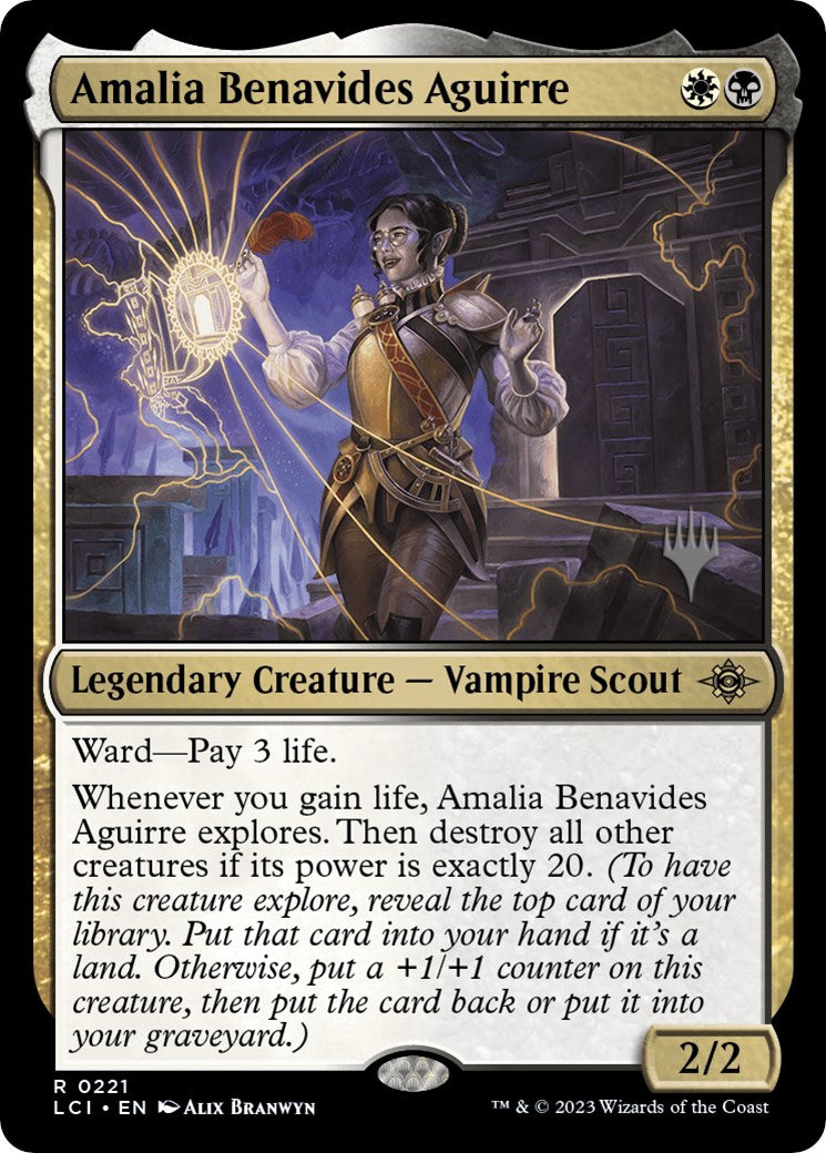 Amalia Benavides Aguirre (Promo Pack) [The Lost Caverns of Ixalan Promos] - Trinity Hobby
