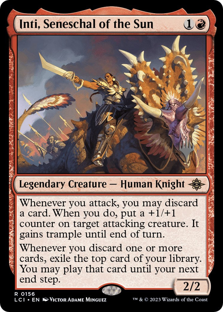 Inti, Seneschal of the Sun (Promo Pack) [The Lost Caverns of Ixalan Promos] - Trinity Hobby