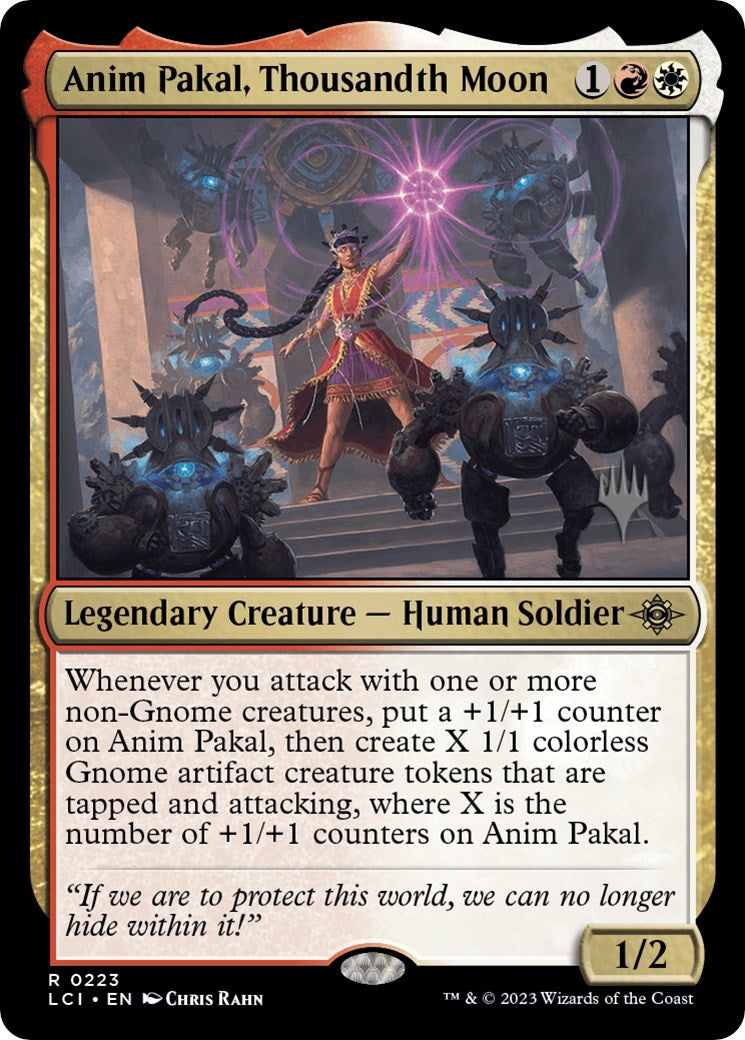 Anim Pakal, Thousandth Moon (Promo Pack) [The Lost Caverns of Ixalan Promos] - Trinity Hobby
