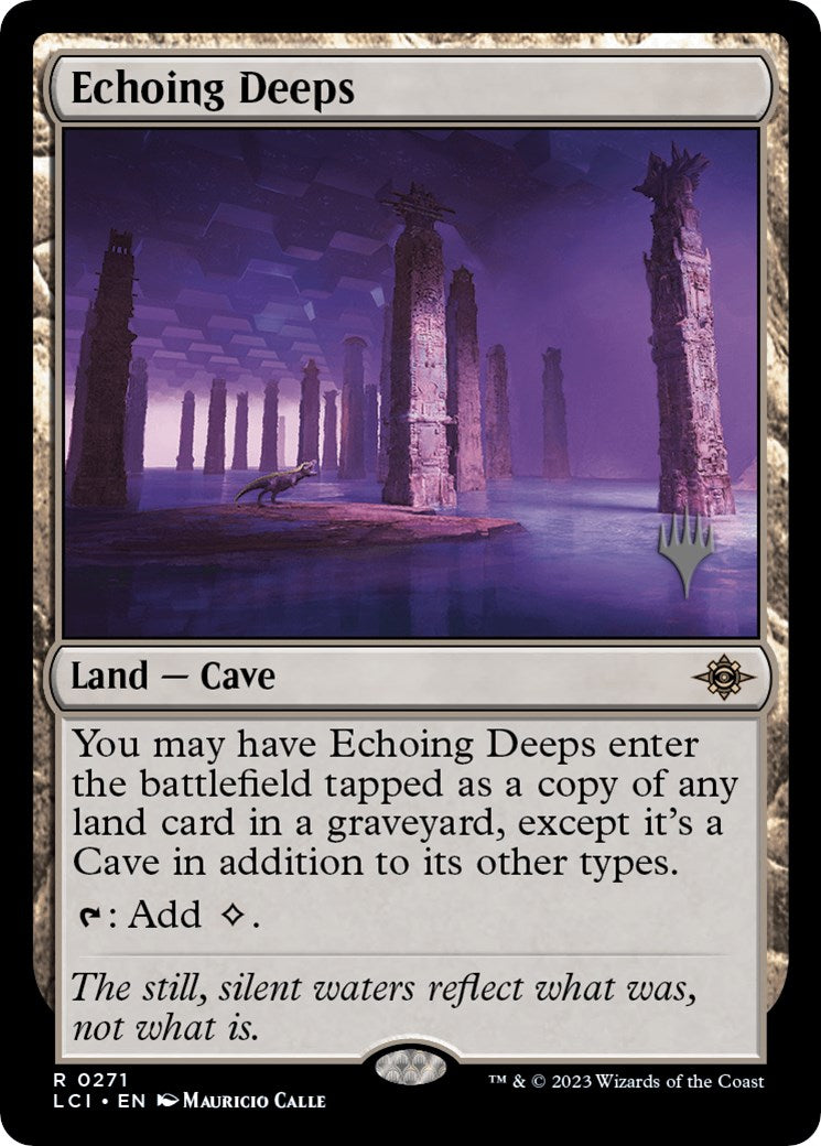 Echoing Deeps (Promo Pack) [The Lost Caverns of Ixalan Promos] - Trinity Hobby