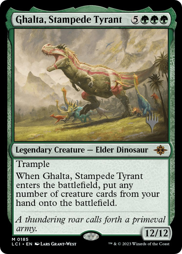Ghalta, Stampede Tyrant (Promo Pack) [The Lost Caverns of Ixalan Promos] - Trinity Hobby