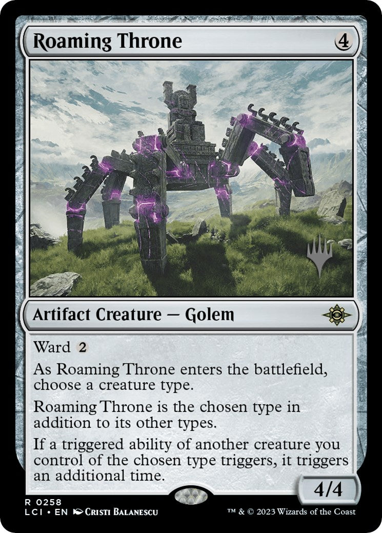 Roaming Throne (Promo Pack) [The Lost Caverns of Ixalan Promos] - Trinity Hobby