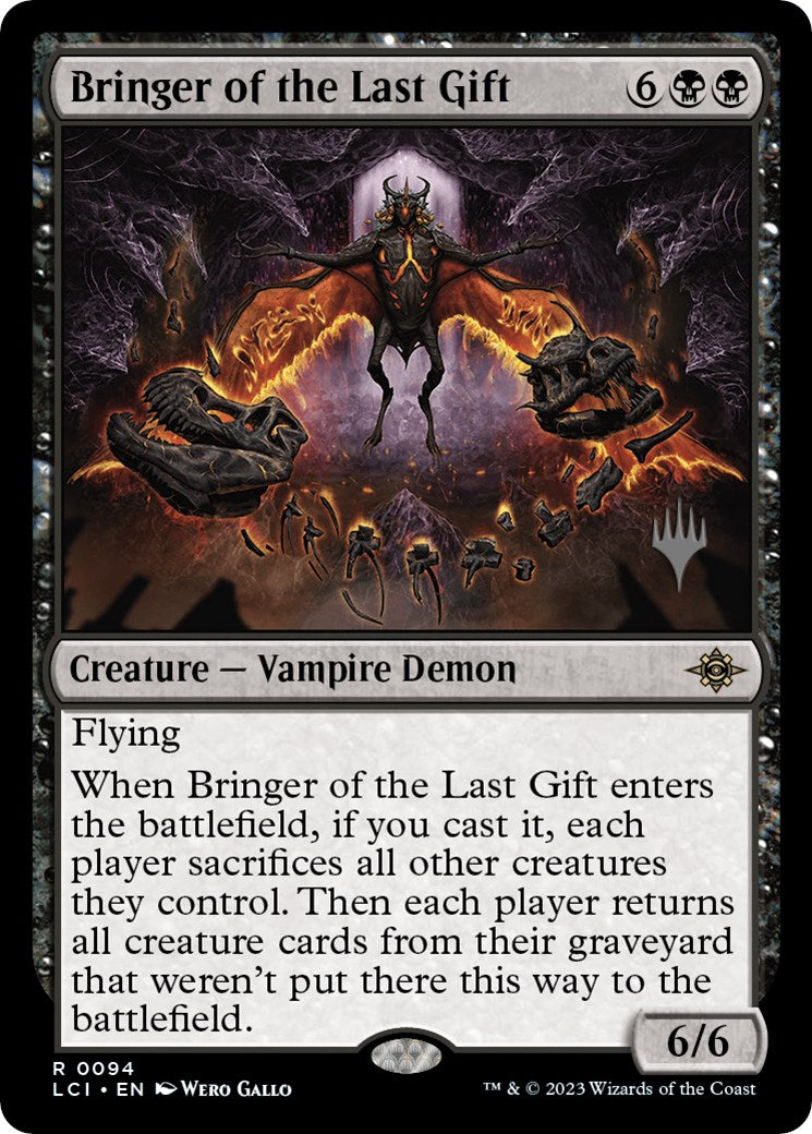 Bringer of the Last Gift (Promo Pack) [The Lost Caverns of Ixalan Promos] - Trinity Hobby