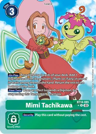 Mimi Tachikawa [BT14-085] (Alternate Art) [Blast Ace] - Trinity Hobby