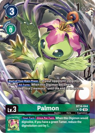 Palmon [BT14-044] (Alternate Art) [Blast Ace] - Trinity Hobby