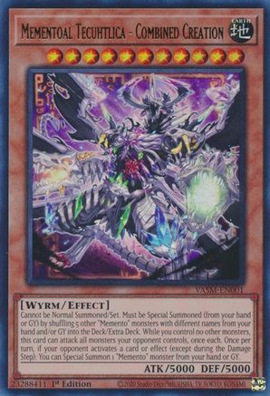 Mementoal Tecuhtlica - Combined Creation [VASM-EN001] Ultra Rare - Trinity Hobby
