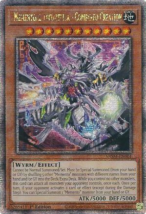 Mementoal Tecuhtlica - Combined Creation (Quarter Century Secret Rare) [VASM-EN001] Quarter Century Secret Rare - Trinity Hobby