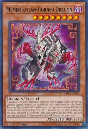 Mementotlan-Horned Dragon [VASM-EN002] Rare - Trinity Hobby
