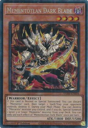Mementotlan Dark Blade (CR) [VASM-EN004] Collector's Rare - Trinity Hobby