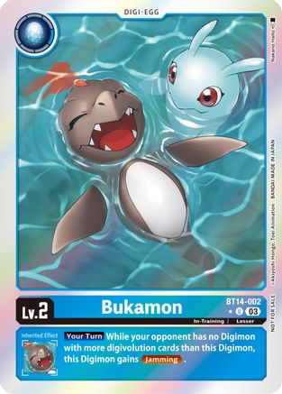 Bukamon [BT14-002] (Blast Ace Box Promotion Pack) [Blast Ace] - Trinity Hobby