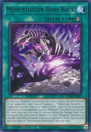 Mementotlan Bone Back [VASM-EN010] Rare - Trinity Hobby
