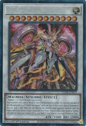 Centur-Ion Legatia (CR) [VASM-EN019] Collector's Rare - Trinity Hobby