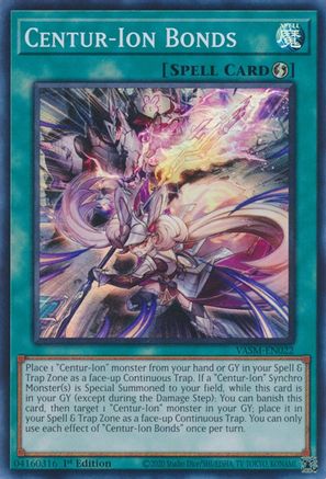 Centur-Ion Bonds [VASM-EN022] Super Rare - Trinity Hobby