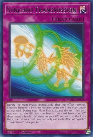 Synchro Transmission [VASM-EN029] Rare - Trinity Hobby