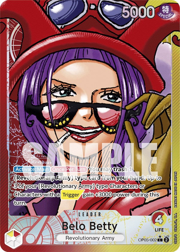 Belo Betty (Alternate Art) [Awakening of the New Era] - Trinity Hobby
