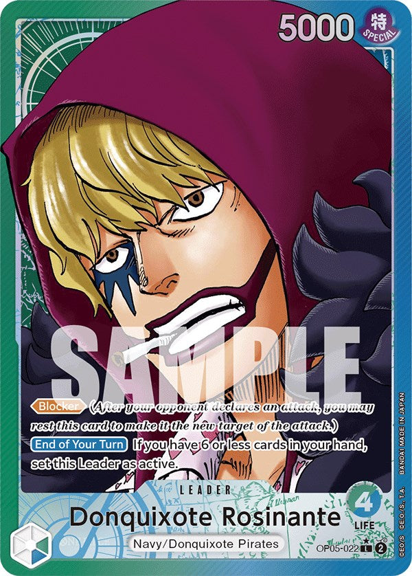 Donquixote Rosinante (022) (Alternate Art) (OP05-022) - [Awakening of the New Era] Foil - Trinity Hobby