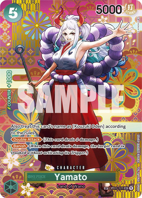 Yamato (SP) (OP01-121) - [Awakening of the New Era] Foil - Trinity Hobby
