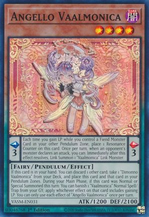 Angello Vaalmonica [VASM-EN031] Super Rare - Trinity Hobby