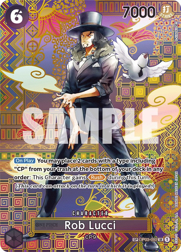 Rob Lucci (092) (SP) (OP03-092) - [Awakening of the New Era] Foil - Trinity Hobby