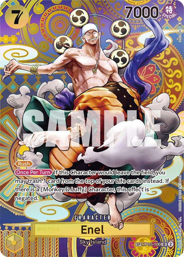 Enel (100) (SP) (OP05-100) - [Awakening of the New Era] Foil - Trinity Hobby