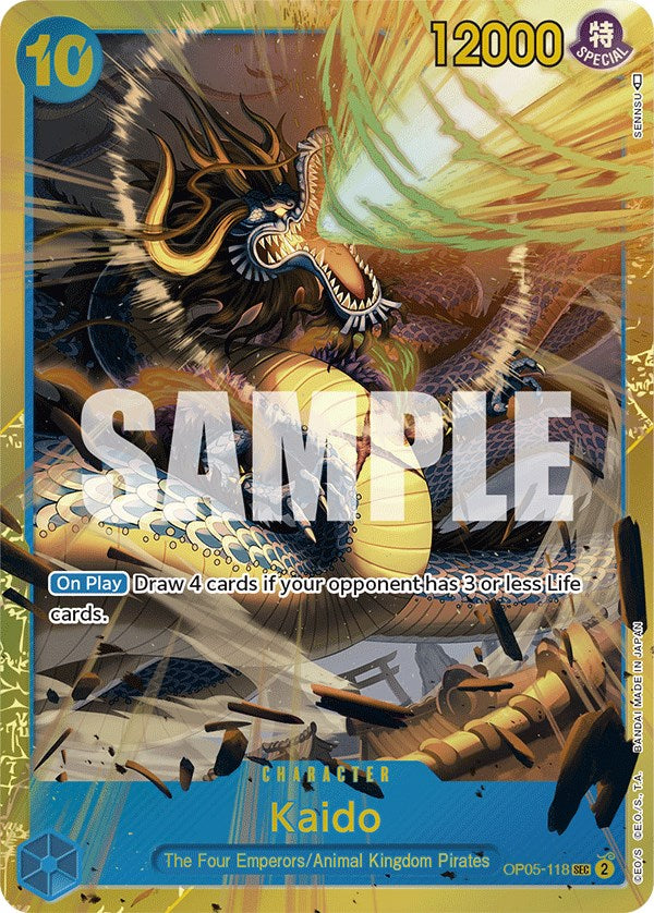 Kaido (118) (OP05-118) - [Awakening of the New Era] Foil - Trinity Hobby