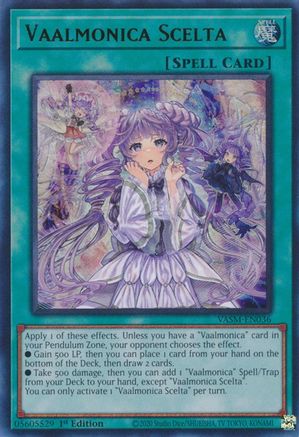 Vaalmonica Scelta [VASM-EN036] Ultra Rare - Trinity Hobby