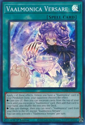 Vaalmonica Versare [VASM-EN037] Super Rare - Trinity Hobby