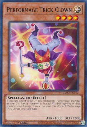 Performage Trick Clown [VASM-EN042] Rare - Trinity Hobby