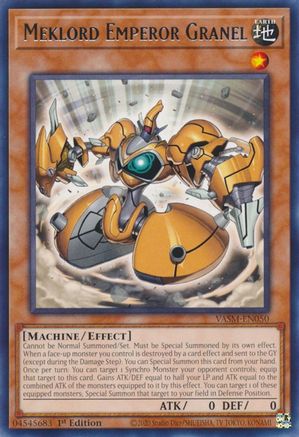 Meklord Emperor Granel [VASM-EN050] Rare - Trinity Hobby