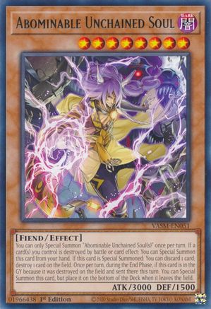 Abominable Unchained Soul [VASM-EN051] Rare - Trinity Hobby