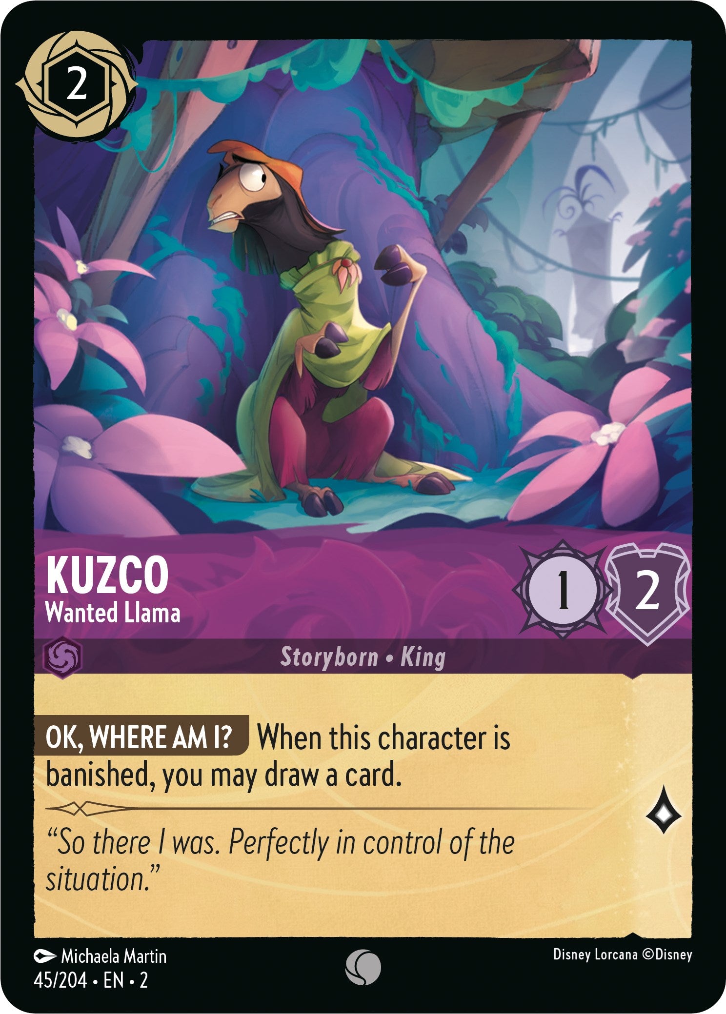 Kuzco - Wanted Llama (45/204) [Rise of the Floodborn] - Trinity Hobby