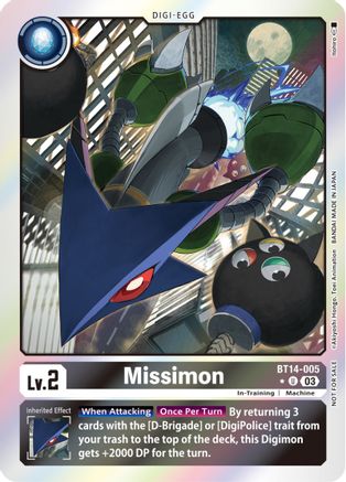 Missimon [BT14-005] (Blast Ace Box Promotion Pack) [Blast Ace] - Trinity Hobby