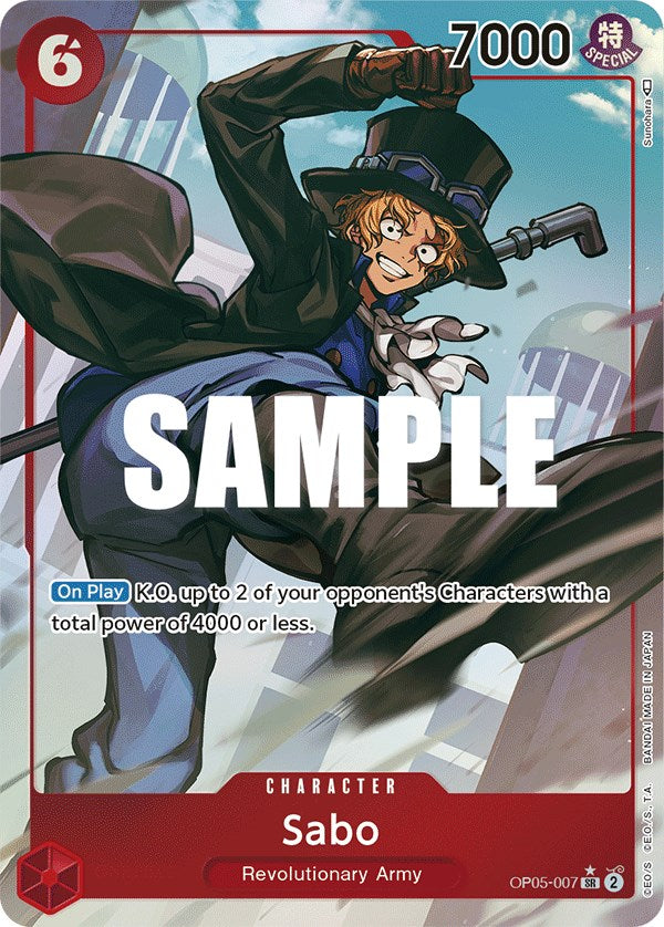 Sabo (Alternate Art) [Awakening of the New Era] - Trinity Hobby