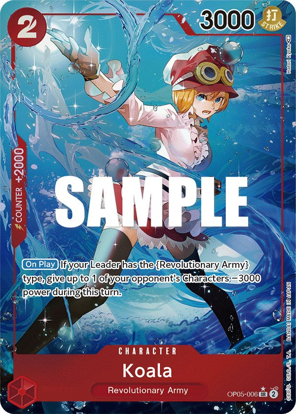 Koala (Alternate Art) (OP05-006) - [Awakening of the New Era] Foil - Trinity Hobby