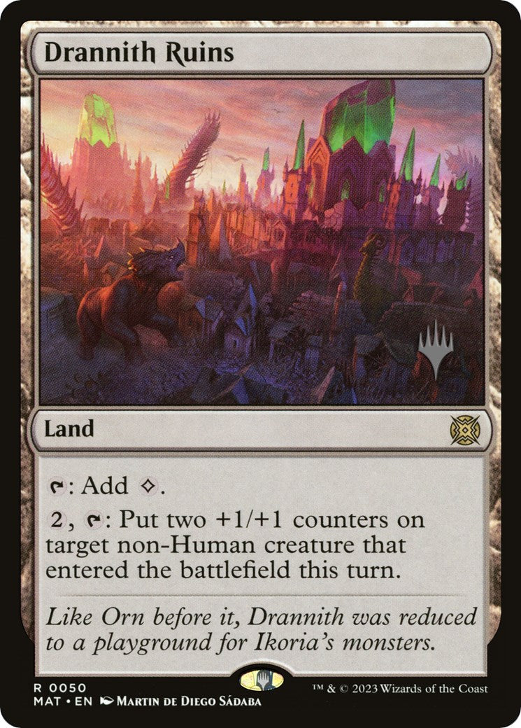 Drannith Ruins (Promo Pack) [The Lost Caverns of Ixalan Promos] - Trinity Hobby