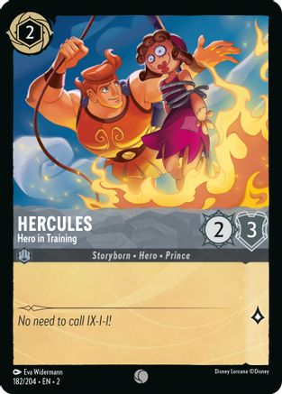 Hercules - Hero in Training (182/204) [Rise of the Floodborn] - Trinity Hobby