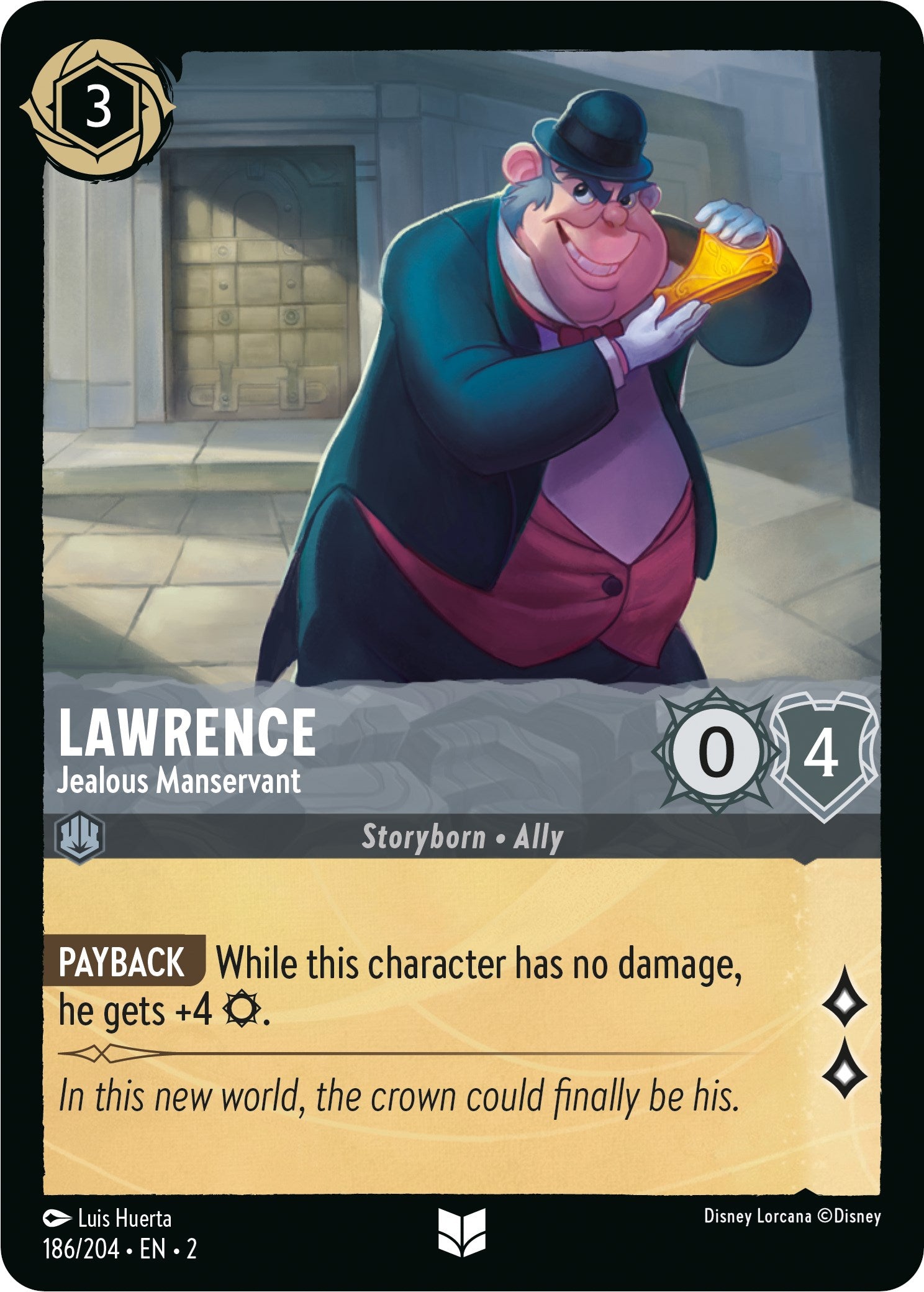 Lawrence - Jealous Manservant (186/204) [Rise of the Floodborn] - Trinity Hobby