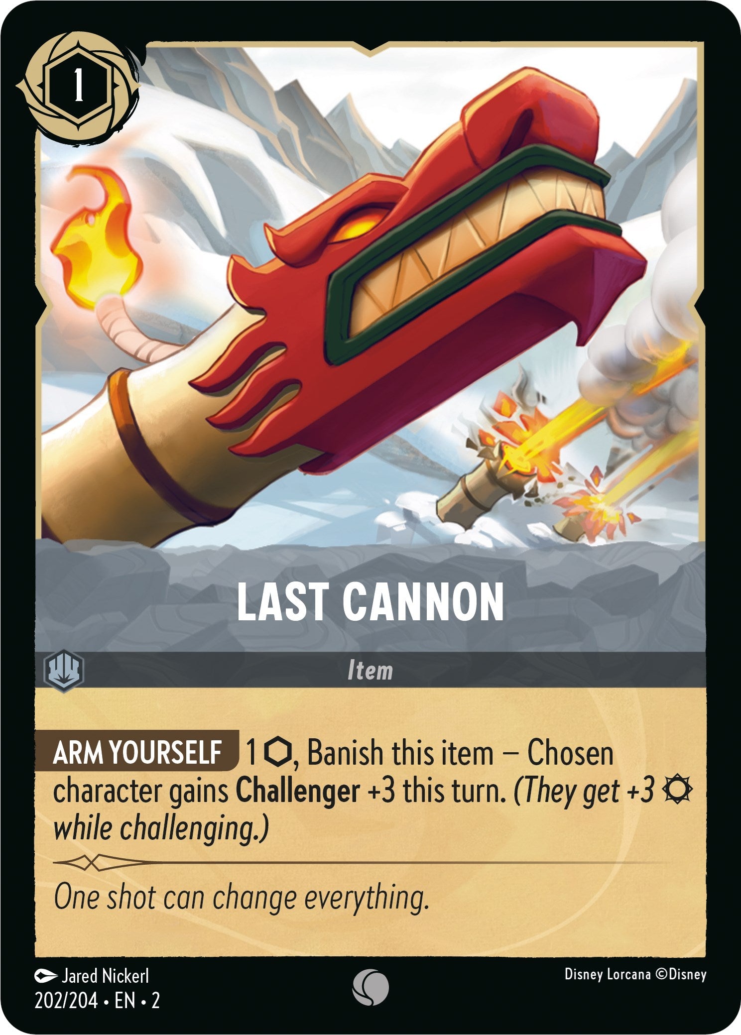Last Cannon (202/204) [Rise of the Floodborn] - Trinity Hobby